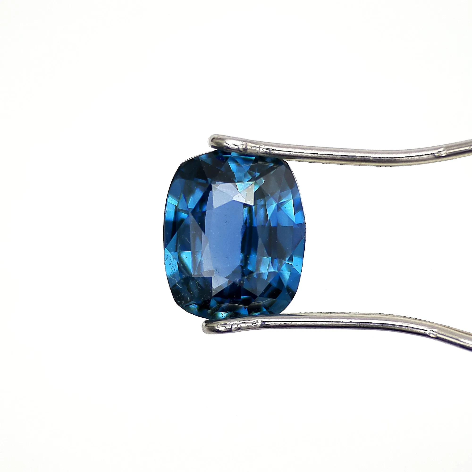 Blue Ceylon Sapphire, GIA Lab Report, 1.54, Cushion Cut, September Birthstone