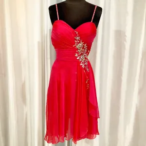 BLUSH PROM Short Pink Gown Size 6