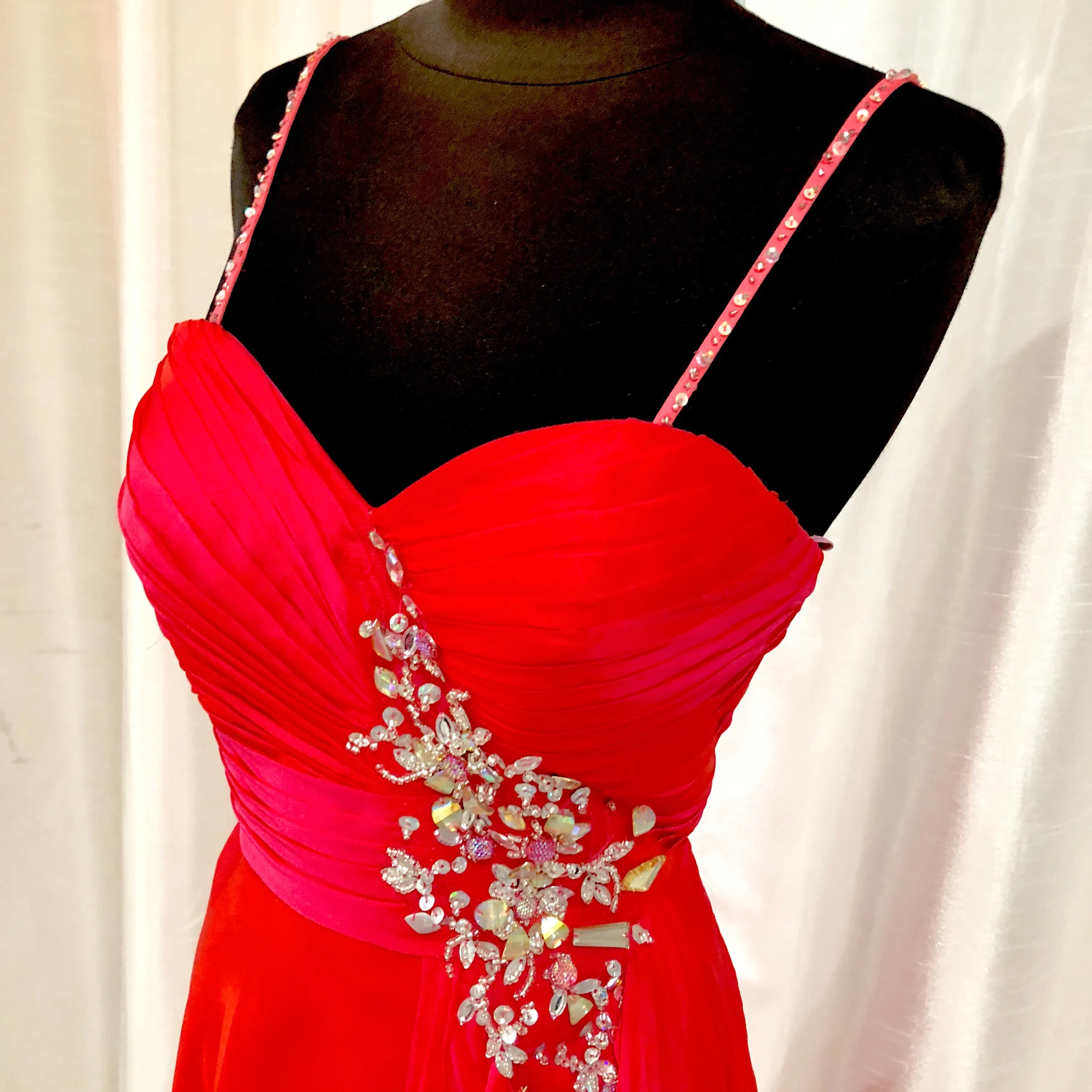 BLUSH PROM Short Pink Gown Size 6