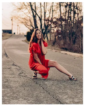 Bonnaroo Babe Dress Red