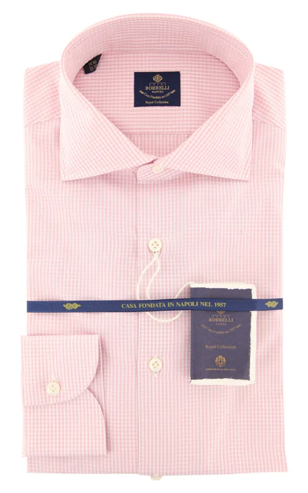 Borrelli Pink Shirt - Slim