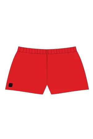 Boys Red Comp Shorts