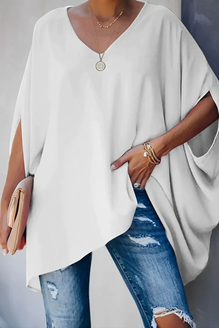 Breann® | Women'S Blouse V-Neck Loose