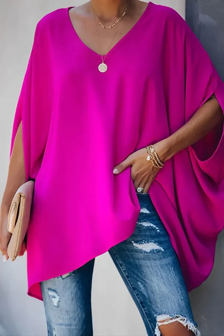 Breann® | Women'S Blouse V-Neck Loose