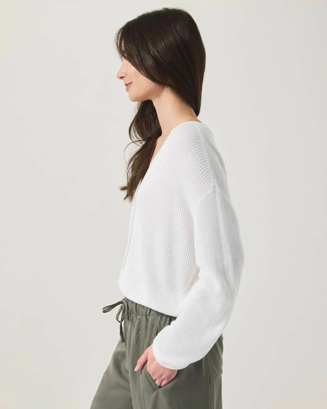 Bri Cardigan by Splendid | White