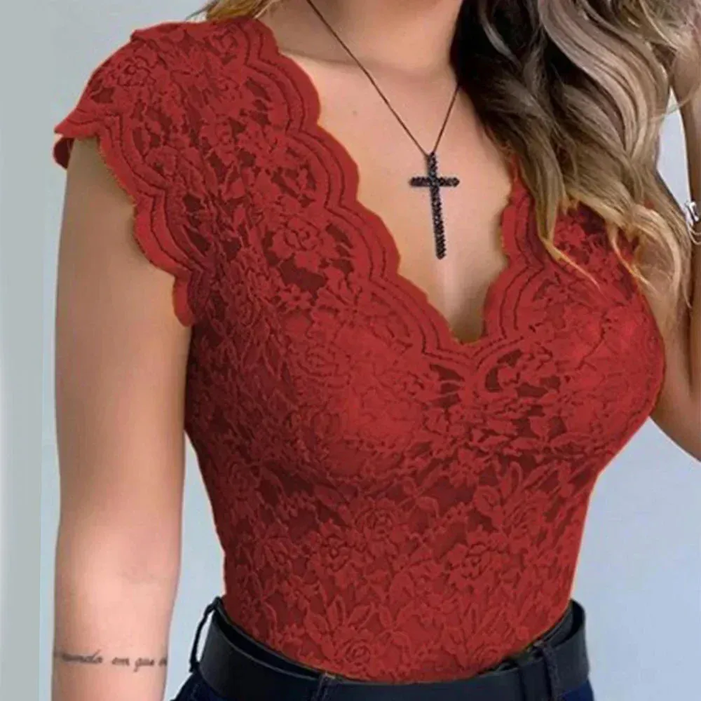Bruskin® | Slim Fit Sleeveless Blouse For Women