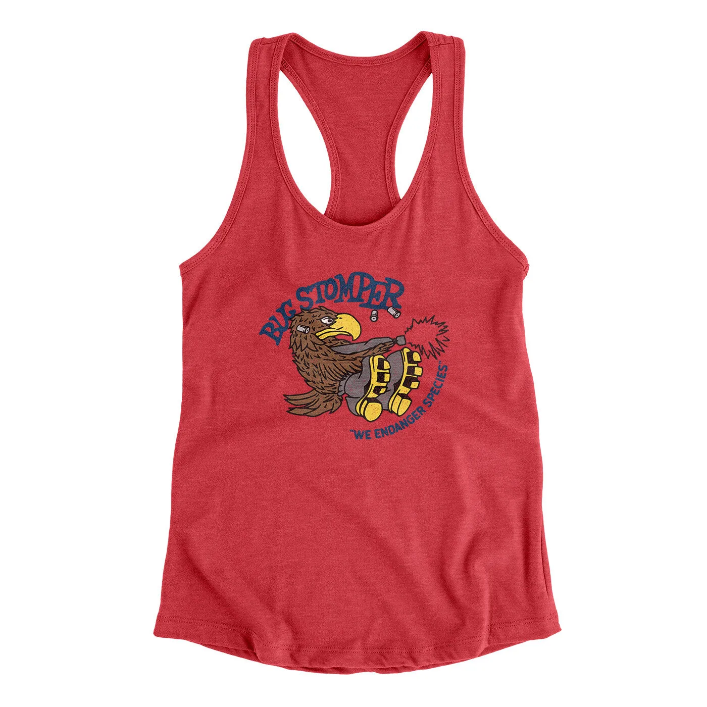 Bug Stomper Women's Racerback Tank