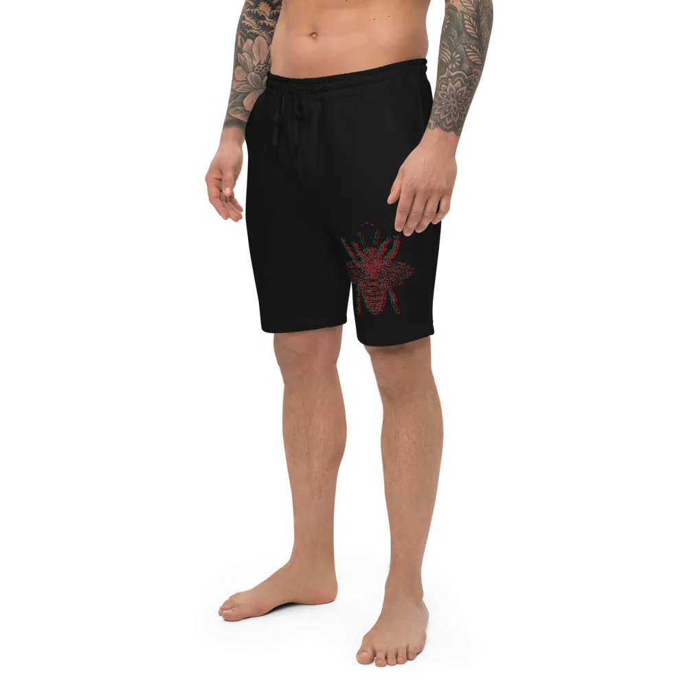 Buzzed Bee | Colors On Black Shorts