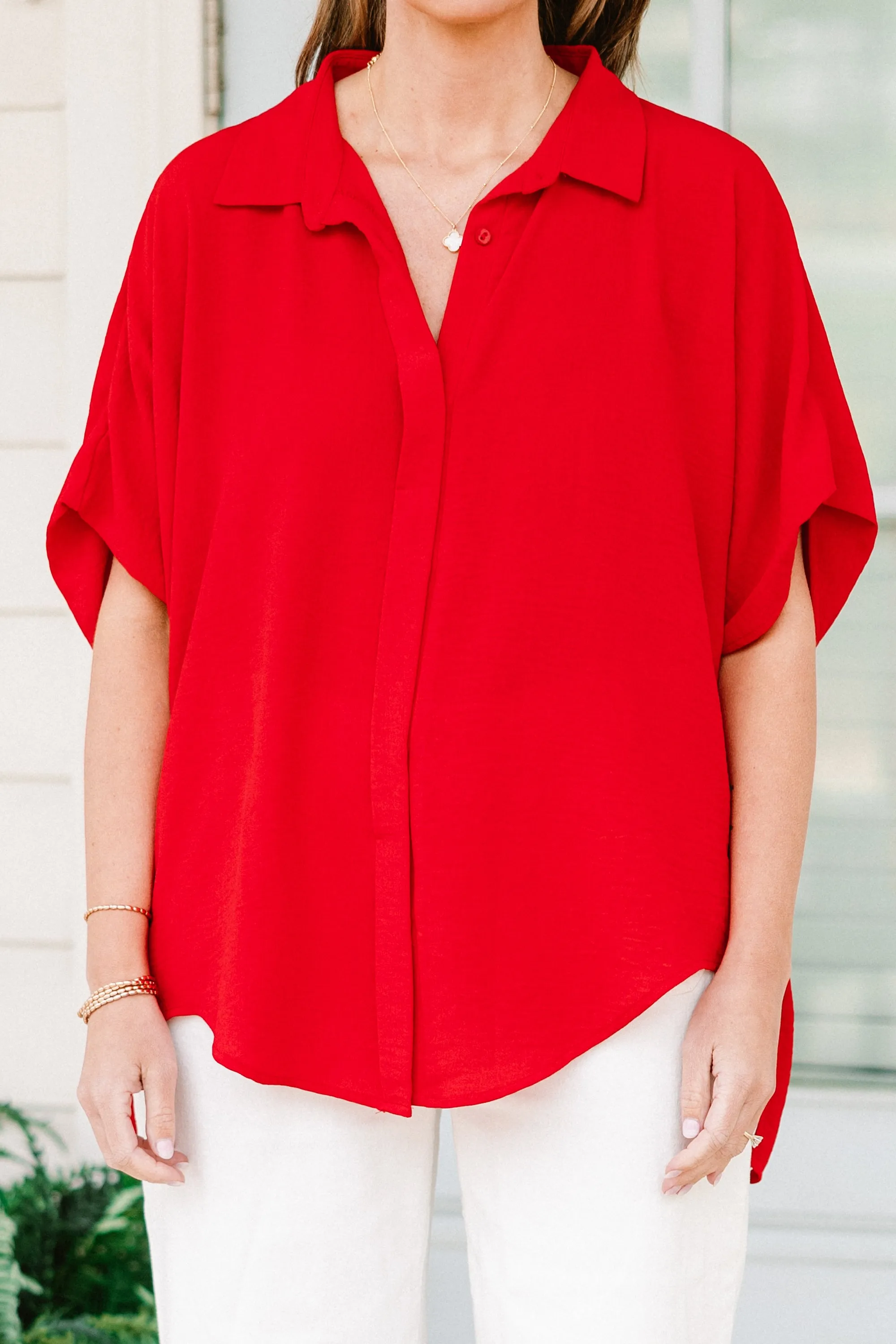 Caller Top, Red
