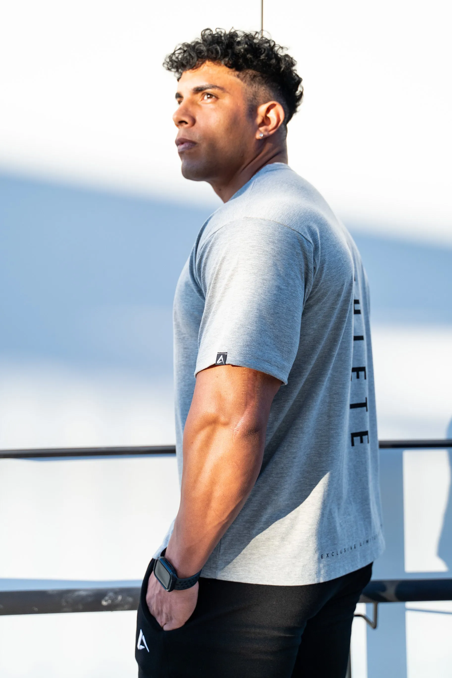 Camiseta ONYX™️ Fitted - Grey