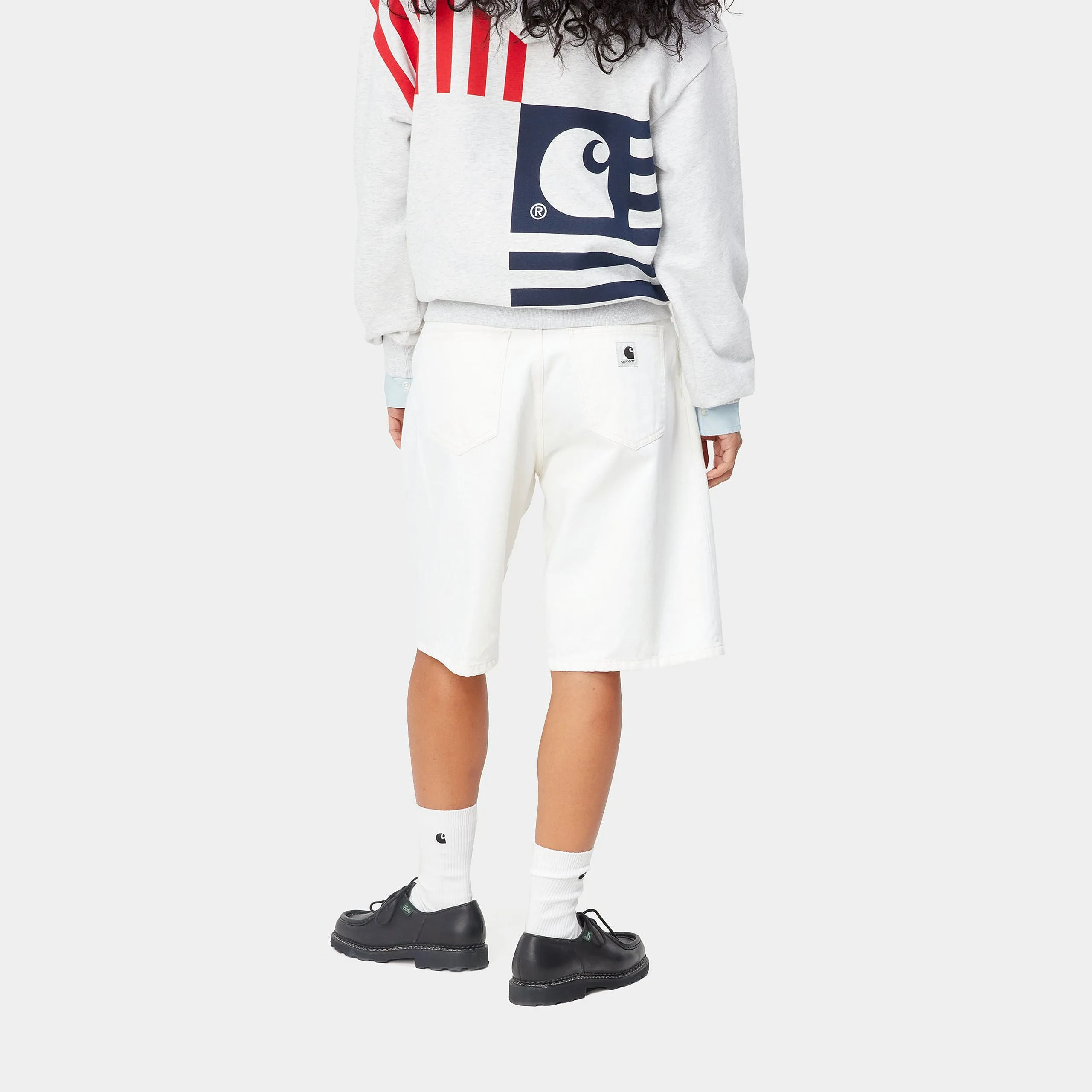 Carhartt WIP W' Brandon Short White