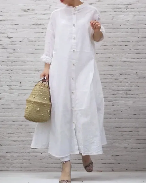 Cerys - Loose shirt dress