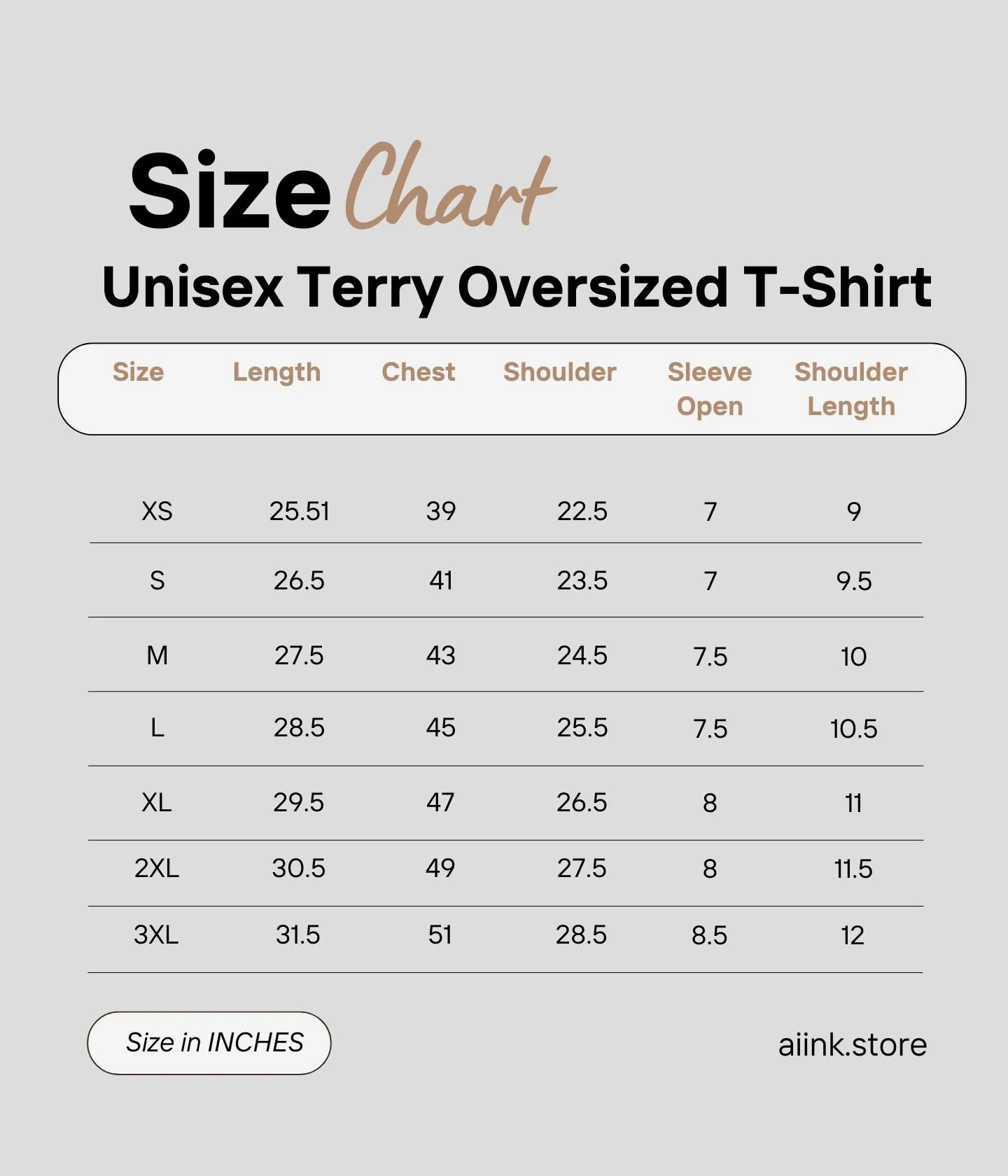 Chasing the Light - Terry Oversized T-Shirt