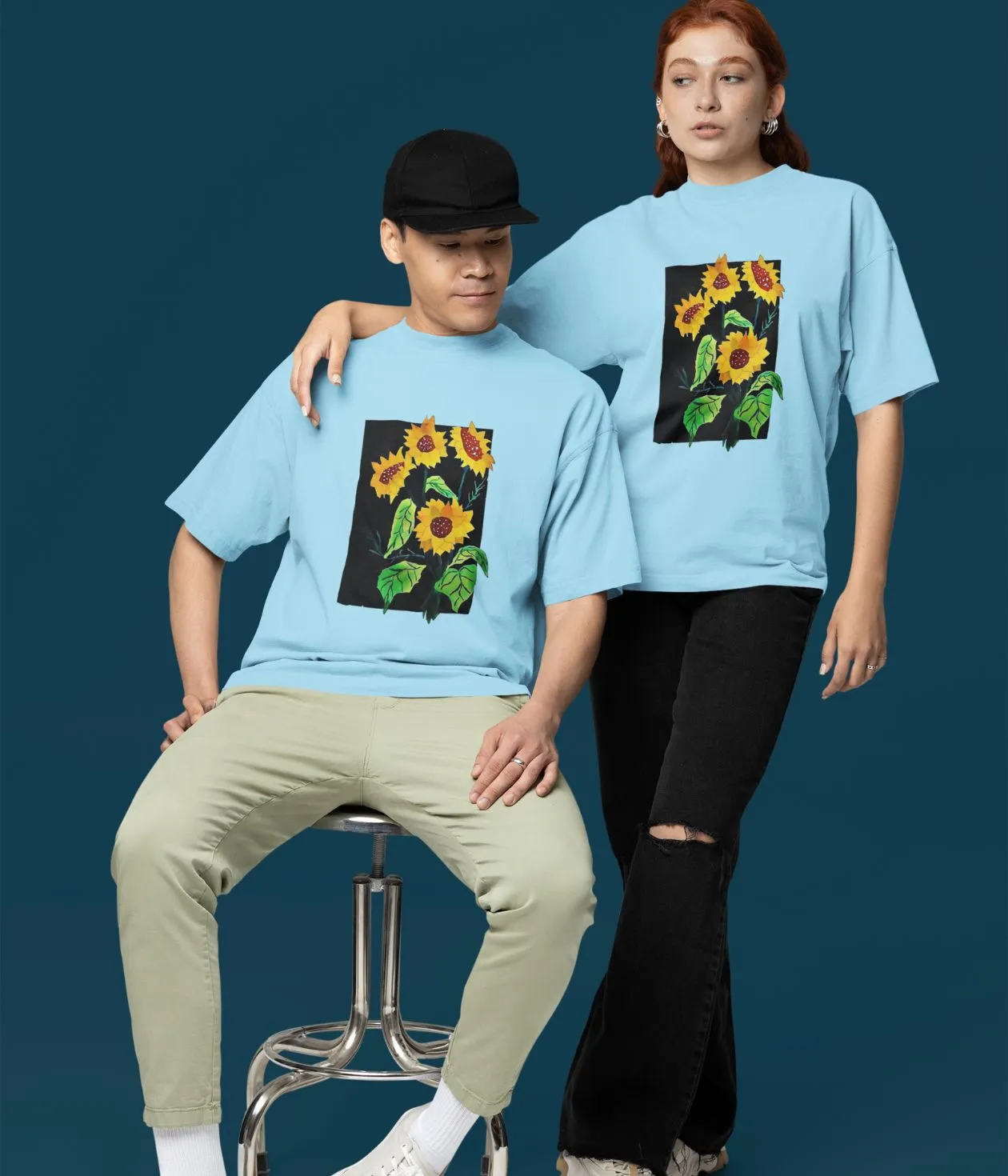 Chasing the Light - Terry Oversized T-Shirt