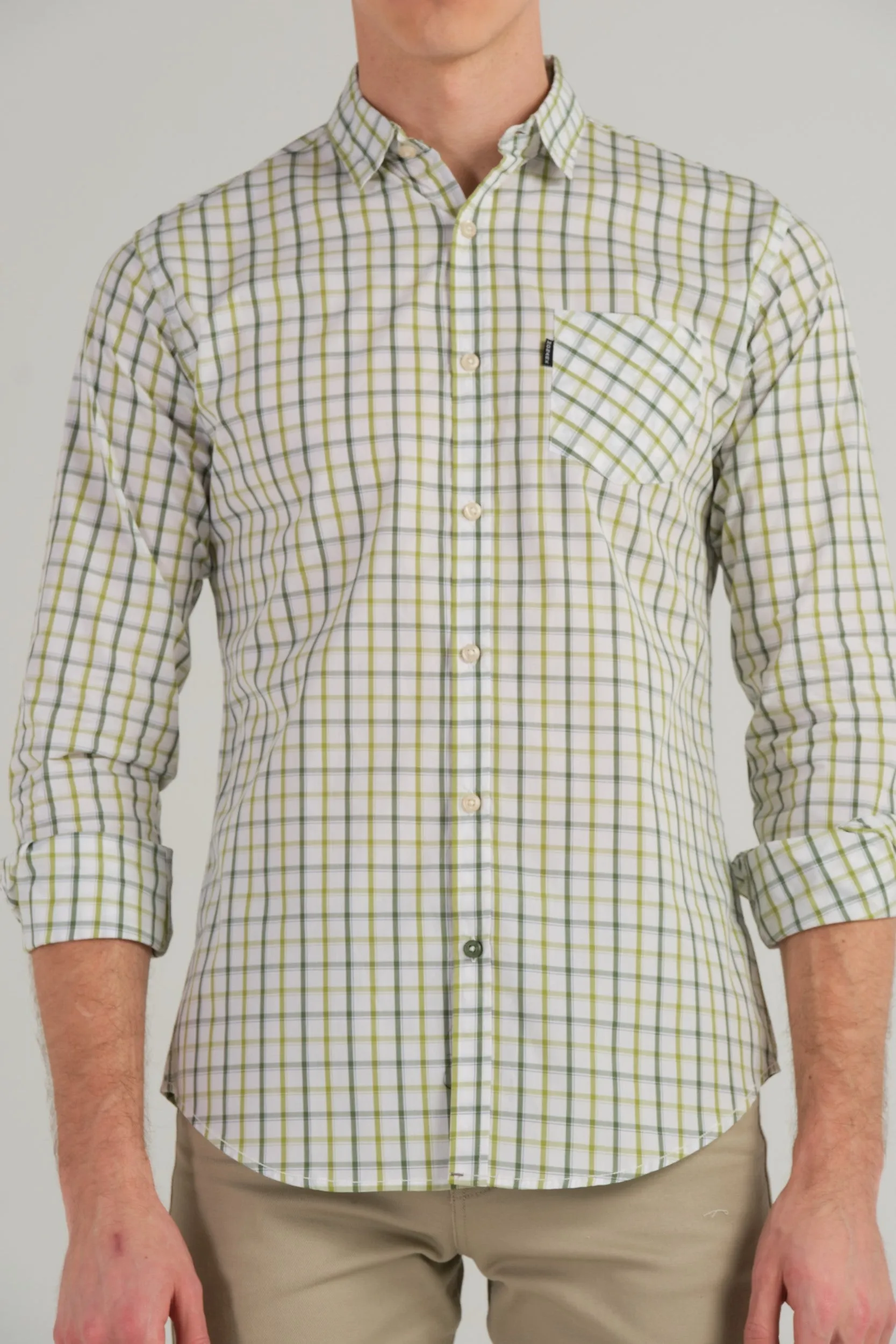 CHECKERED SLIM FIT SHIRT