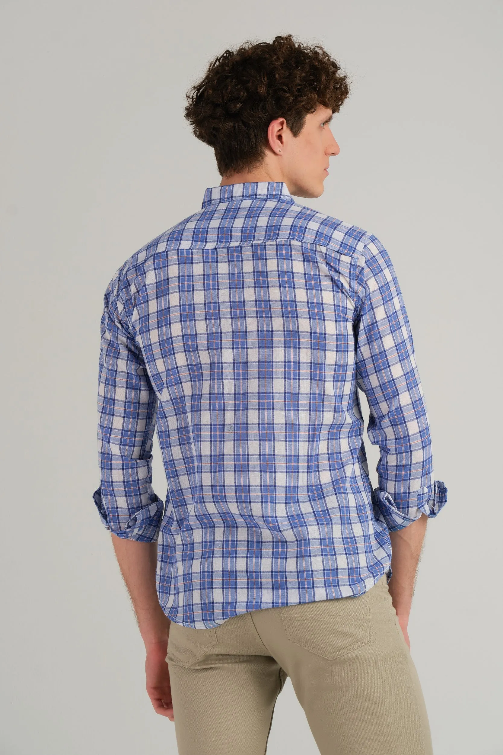 CHECKERED SLIM FIT SHIRT