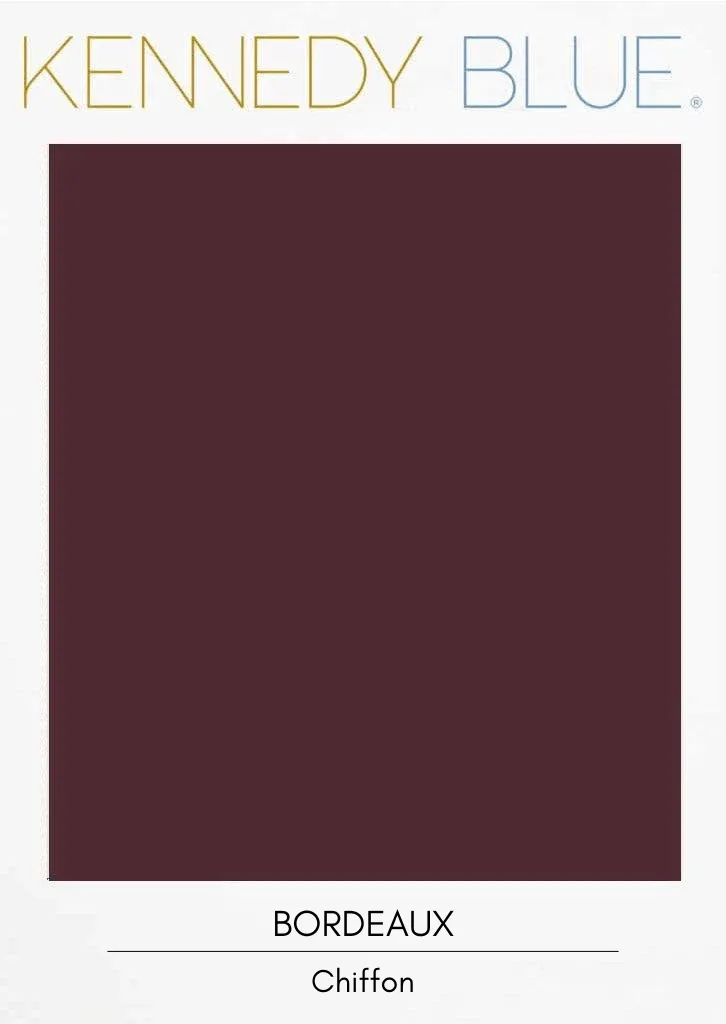 Chiffon Fabric Swatches
