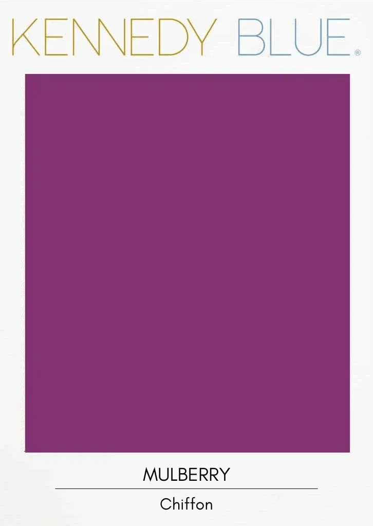 Chiffon Fabric Swatches