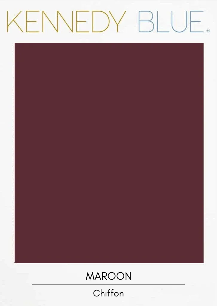 Chiffon Fabric Swatches