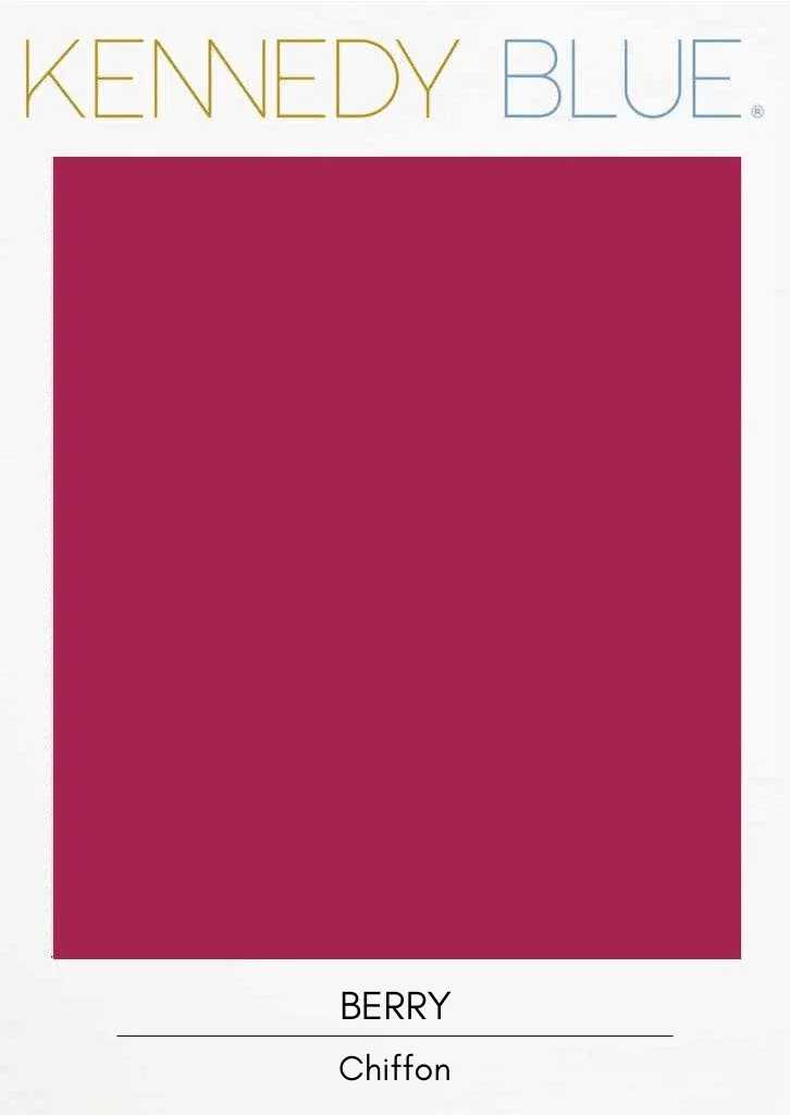 Chiffon Fabric Swatches