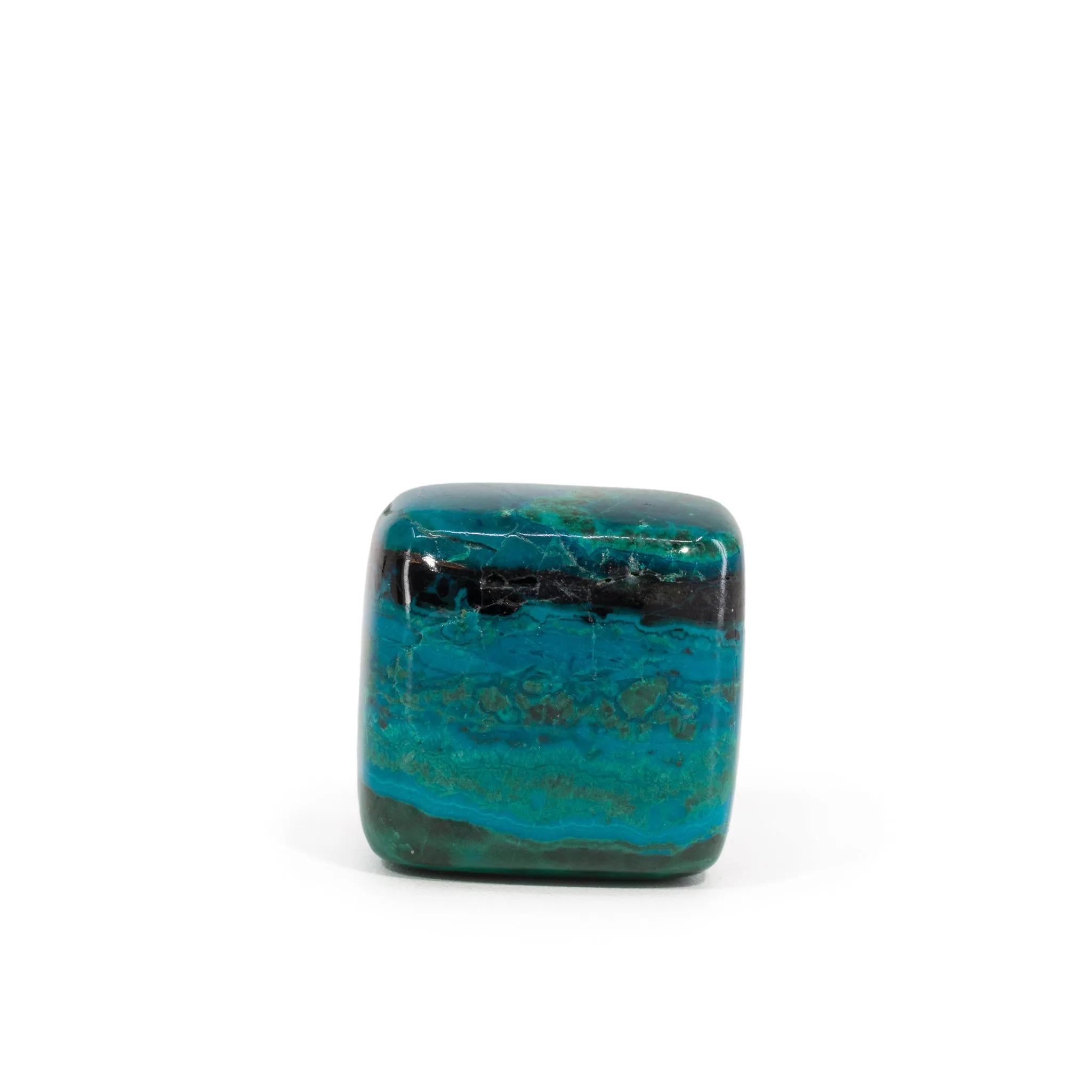 Chrysocolla & Malachite 45.83 Carat Polished Gemstone