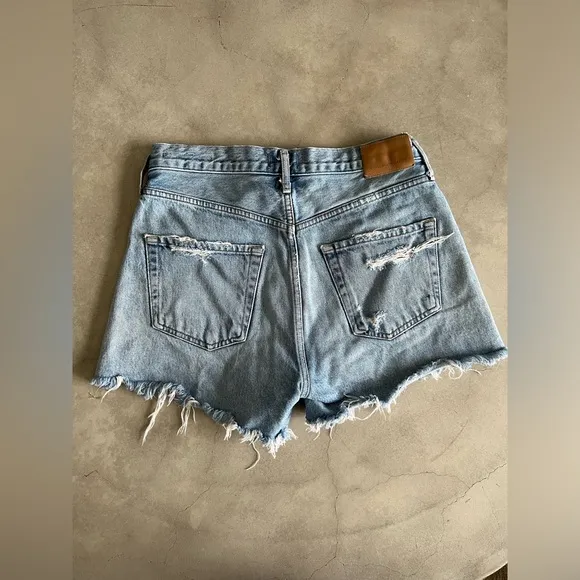 CITIZENS OF HUMANITY Marlow Organic Denim Cut-Off Shorts size 27