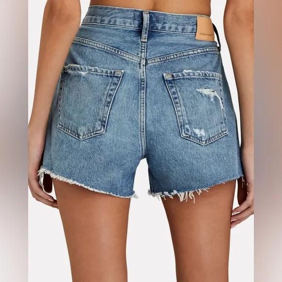 CITIZENS OF HUMANITY Marlow Organic Denim Cut-Off Shorts size 27