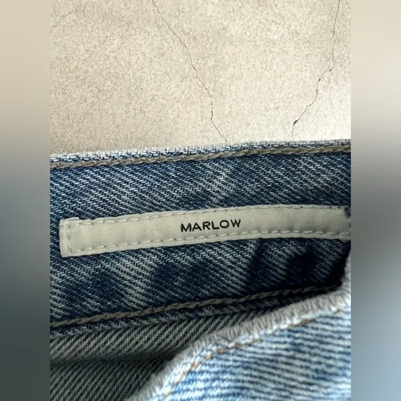 CITIZENS OF HUMANITY Marlow Organic Denim Cut-Off Shorts size 27