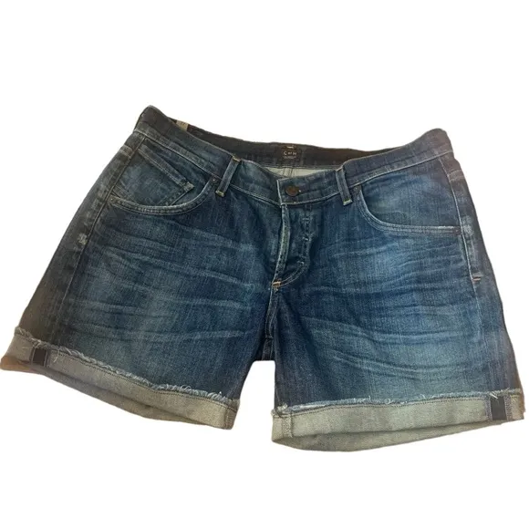 💐CITIZENS OF HUMANITY Skylar Button Fly Cutoff Jean Shorts size 27