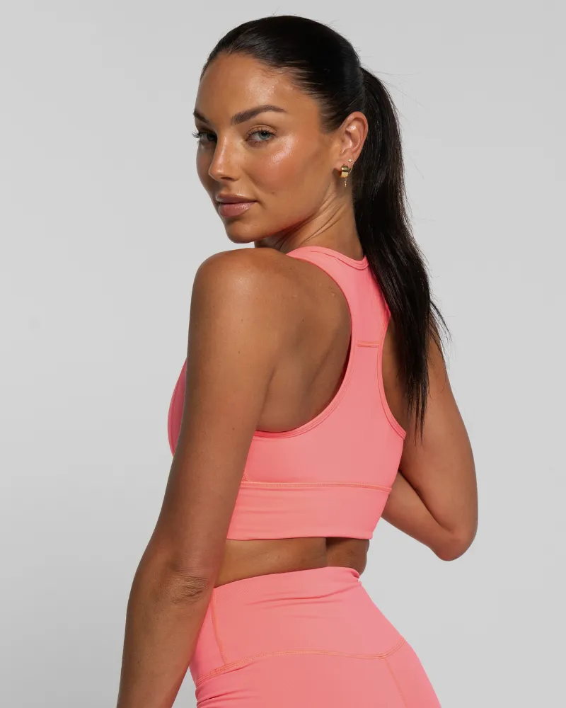 Classic Crop - Bright Pink