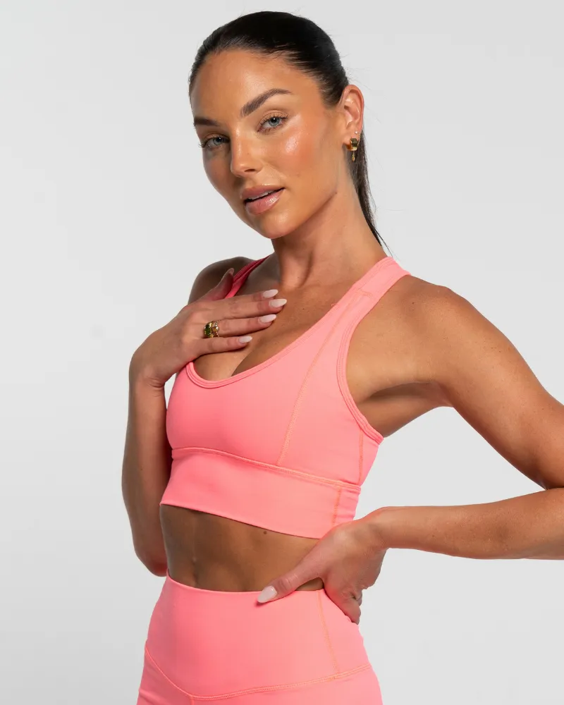 Classic Crop - Bright Pink