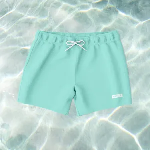 Classic Cyan Swim Shorts