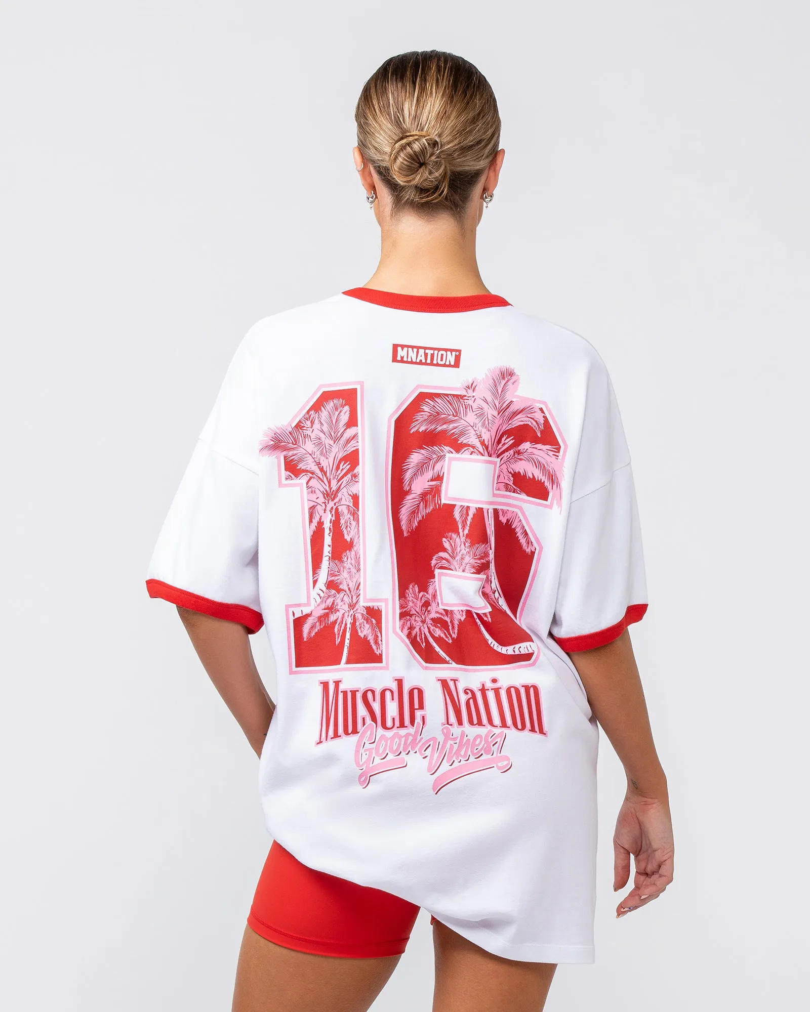 Coast Oversized Tee - White