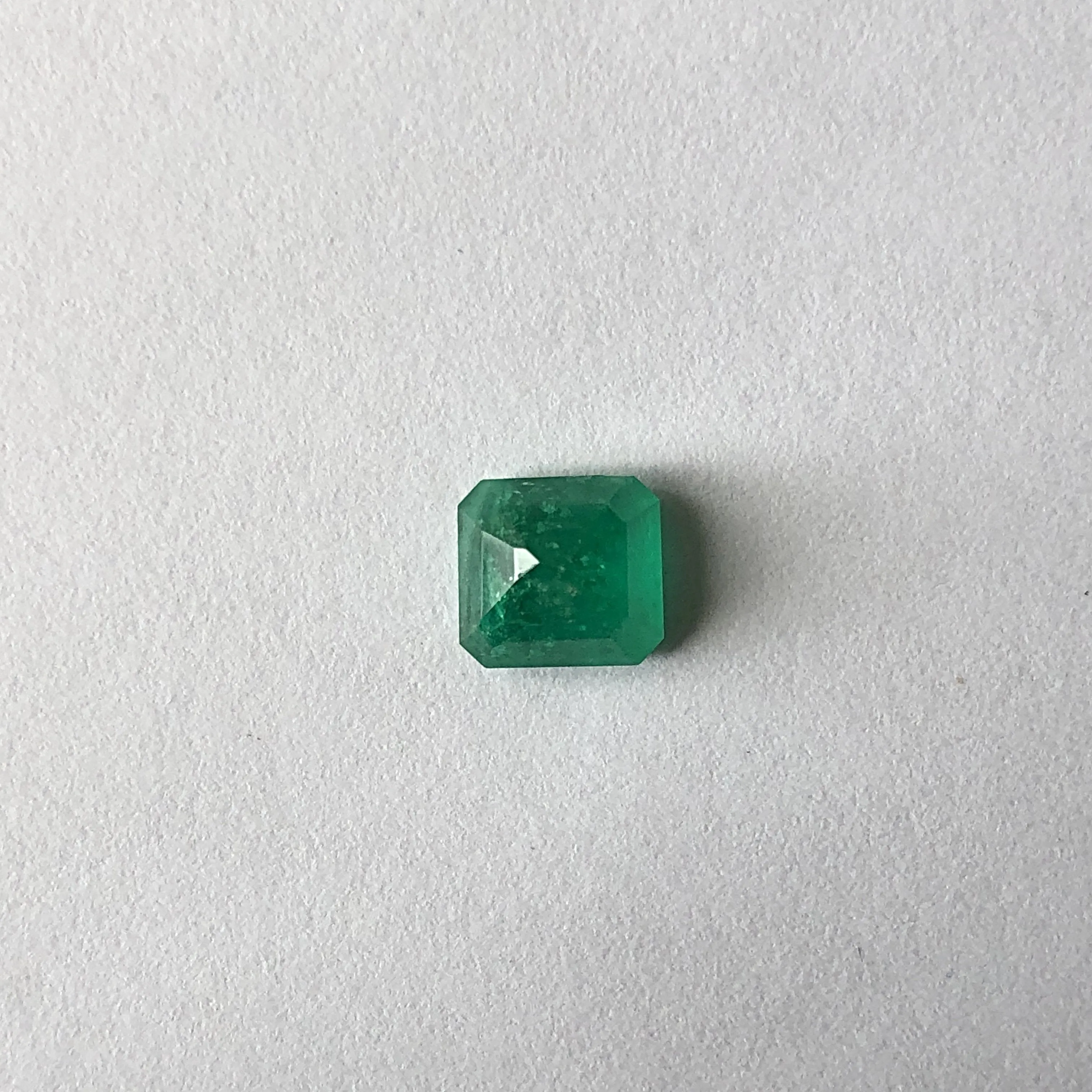 Colombian Emerald Cut Loose Emerald 1.65 CT