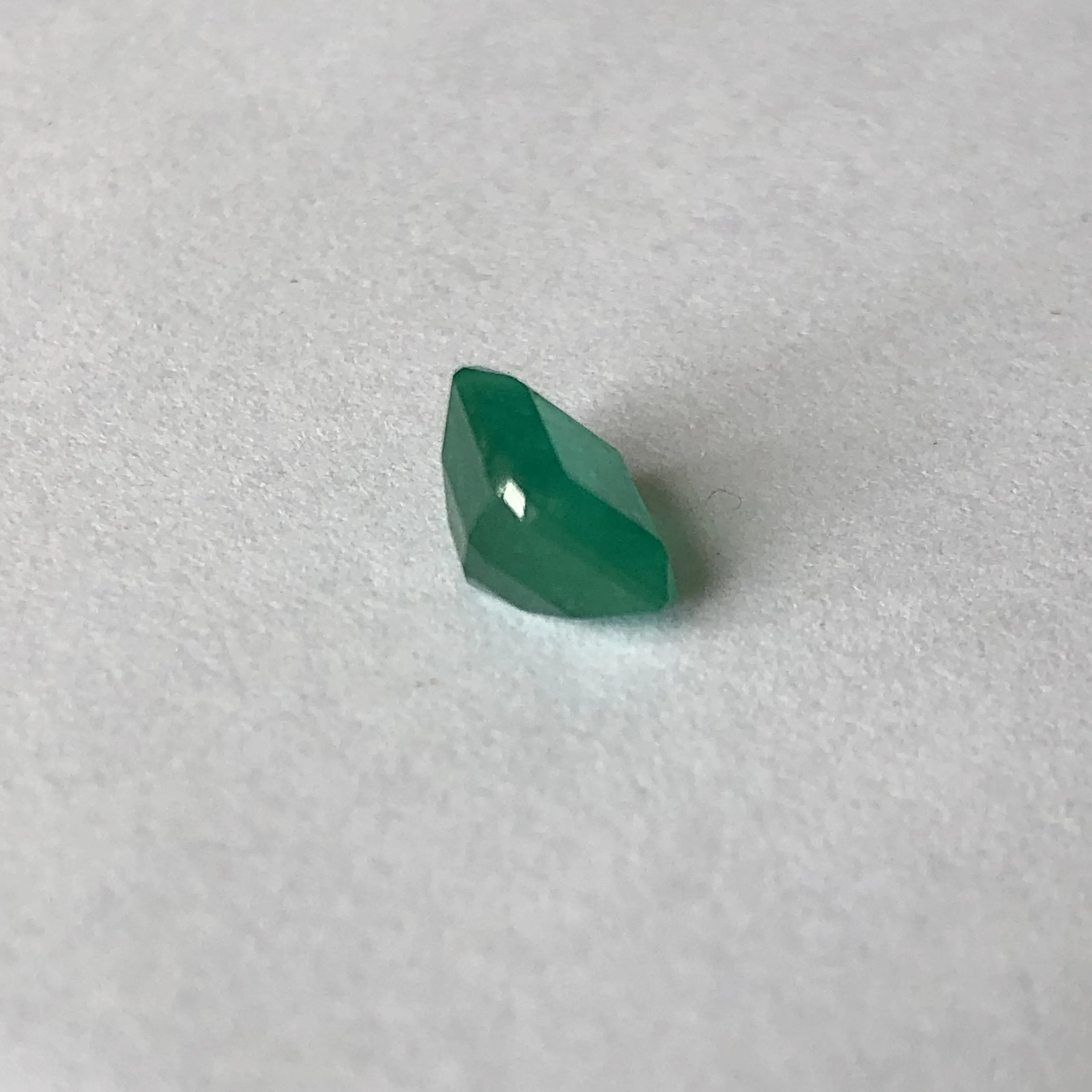 Colombian Emerald Cut Loose Emerald 1.65 CT