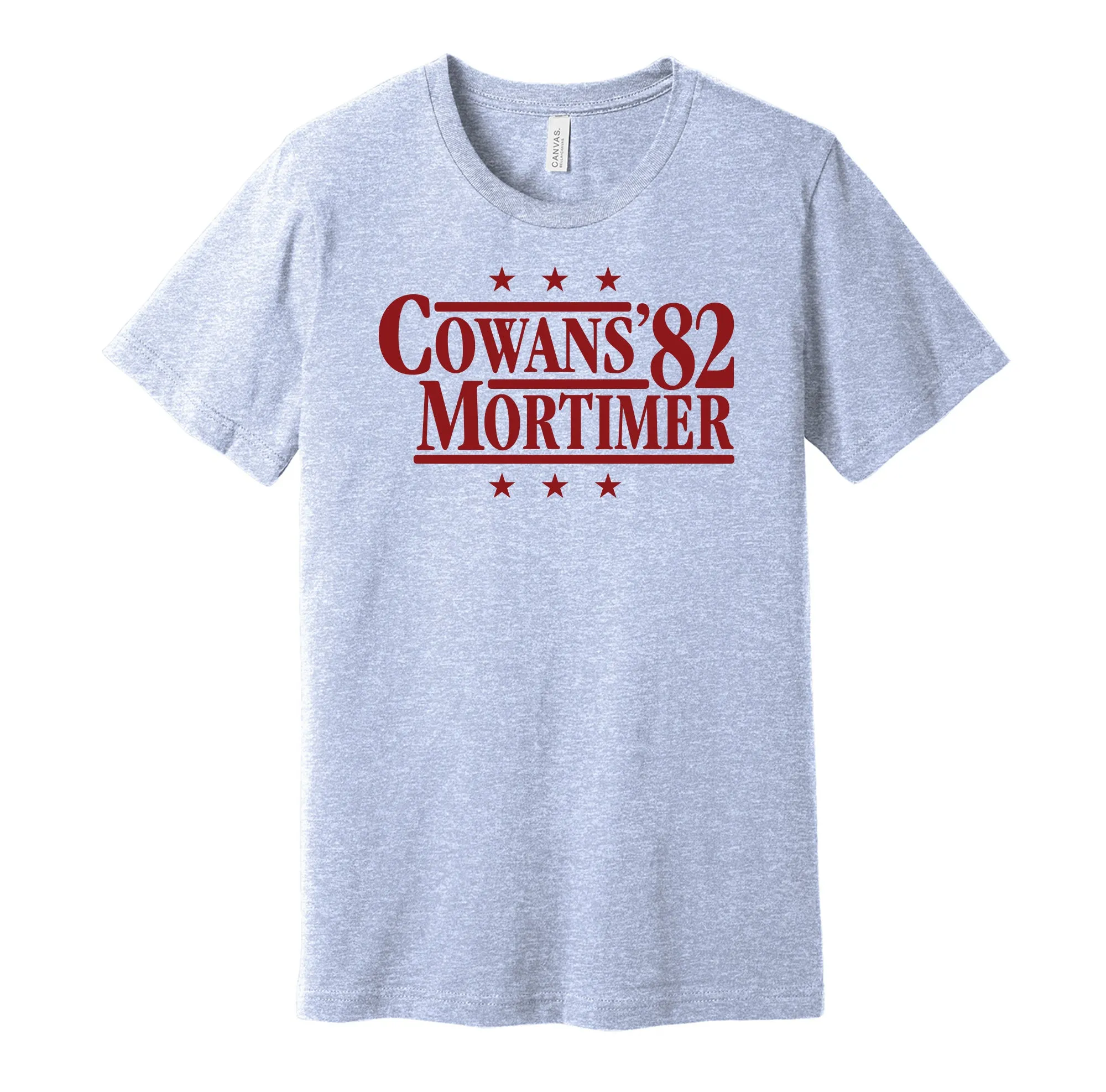 Cowans & Mortimer '82 - Birmingham Football Legends Political Campaign Parody T-Shirt - Hyper Than Hype Shirts