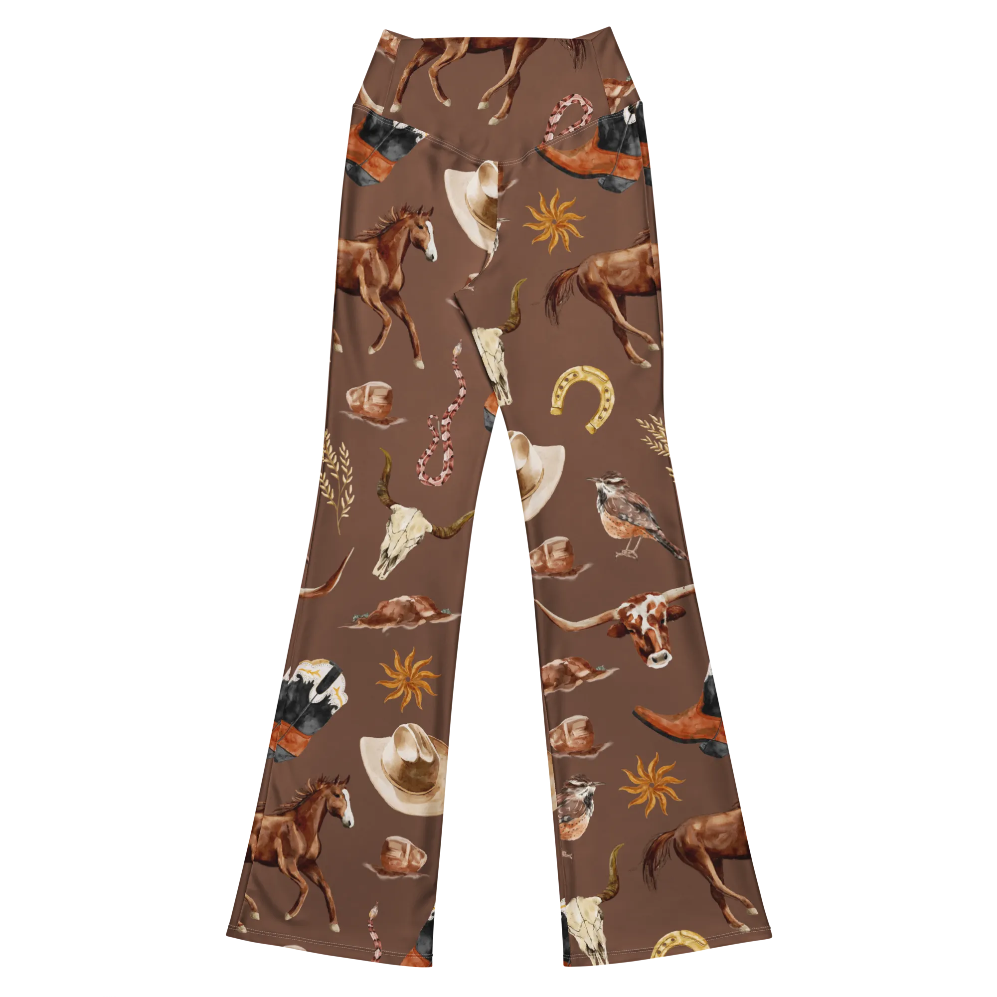 Cowgirl Trail Flare Leggings