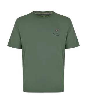 Crane T-Shirt - Dark Thyme Crane