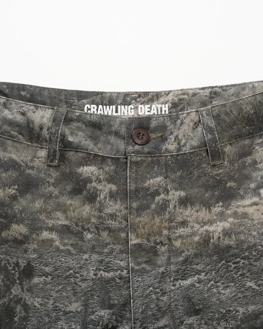 Crawling Death Mountain Camo Shorts