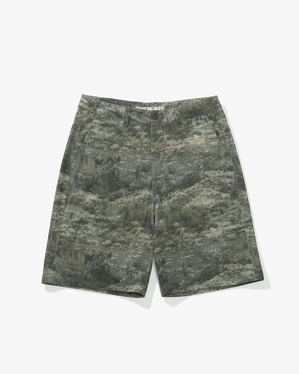 Crawling Death Mountain Camo Shorts