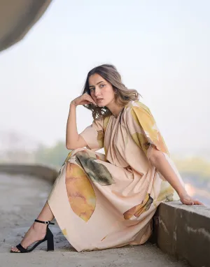 Creamy Cocoa Oversized Dress