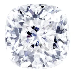 Crushed Ice Cushion First Crush FAB Moissanite Loose Stone