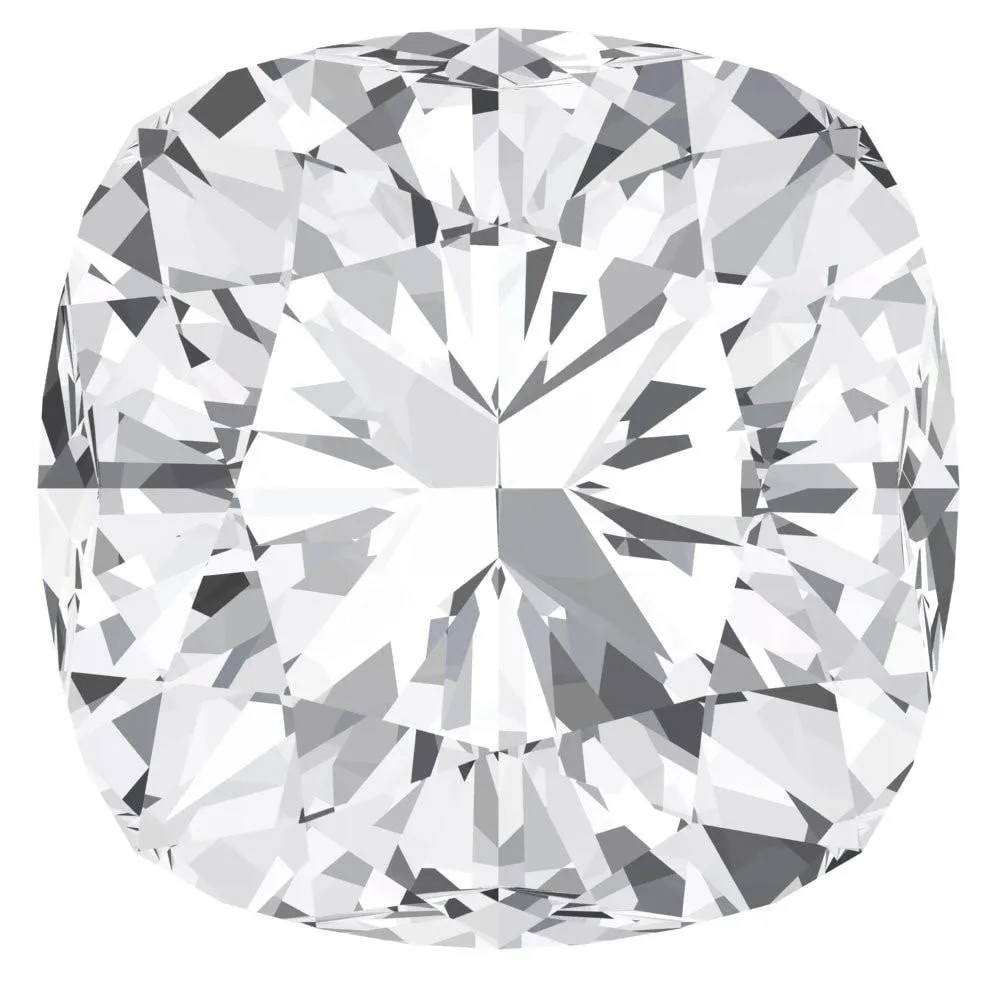 Cushion Chatham Lab-Grown White Sapphire Gems