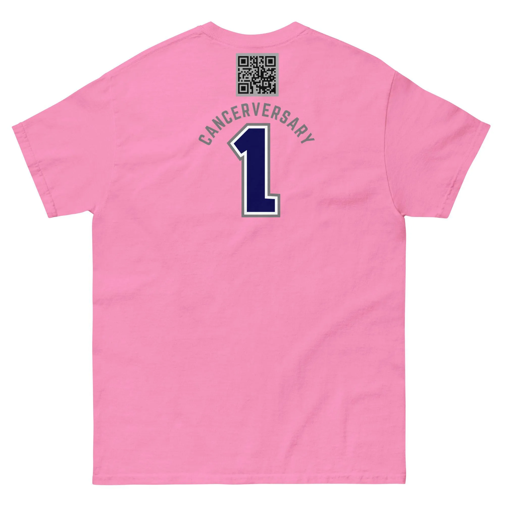 Customizable Cancer Ribbon Gray Tee