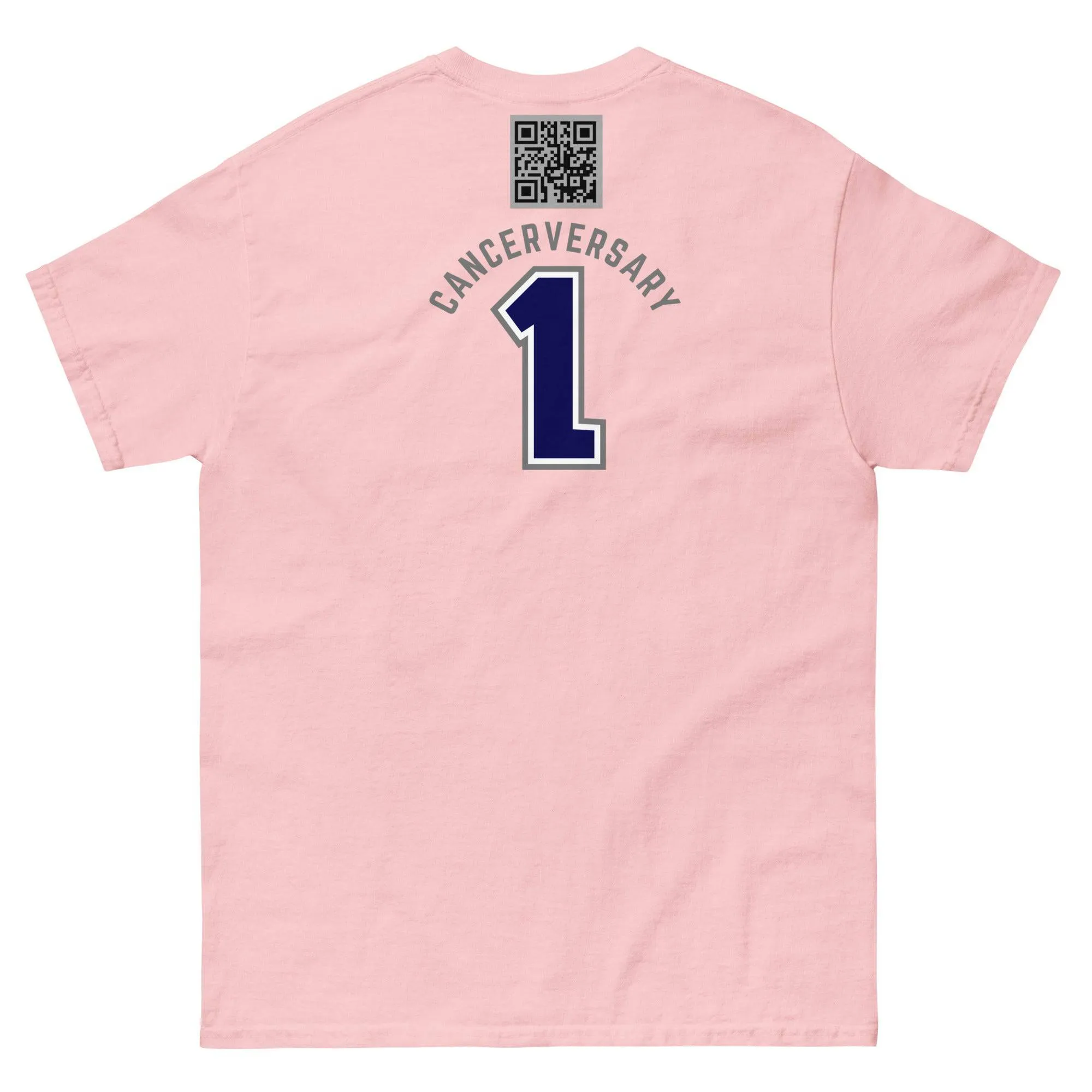 Customizable Cancer Ribbon Gray Tee