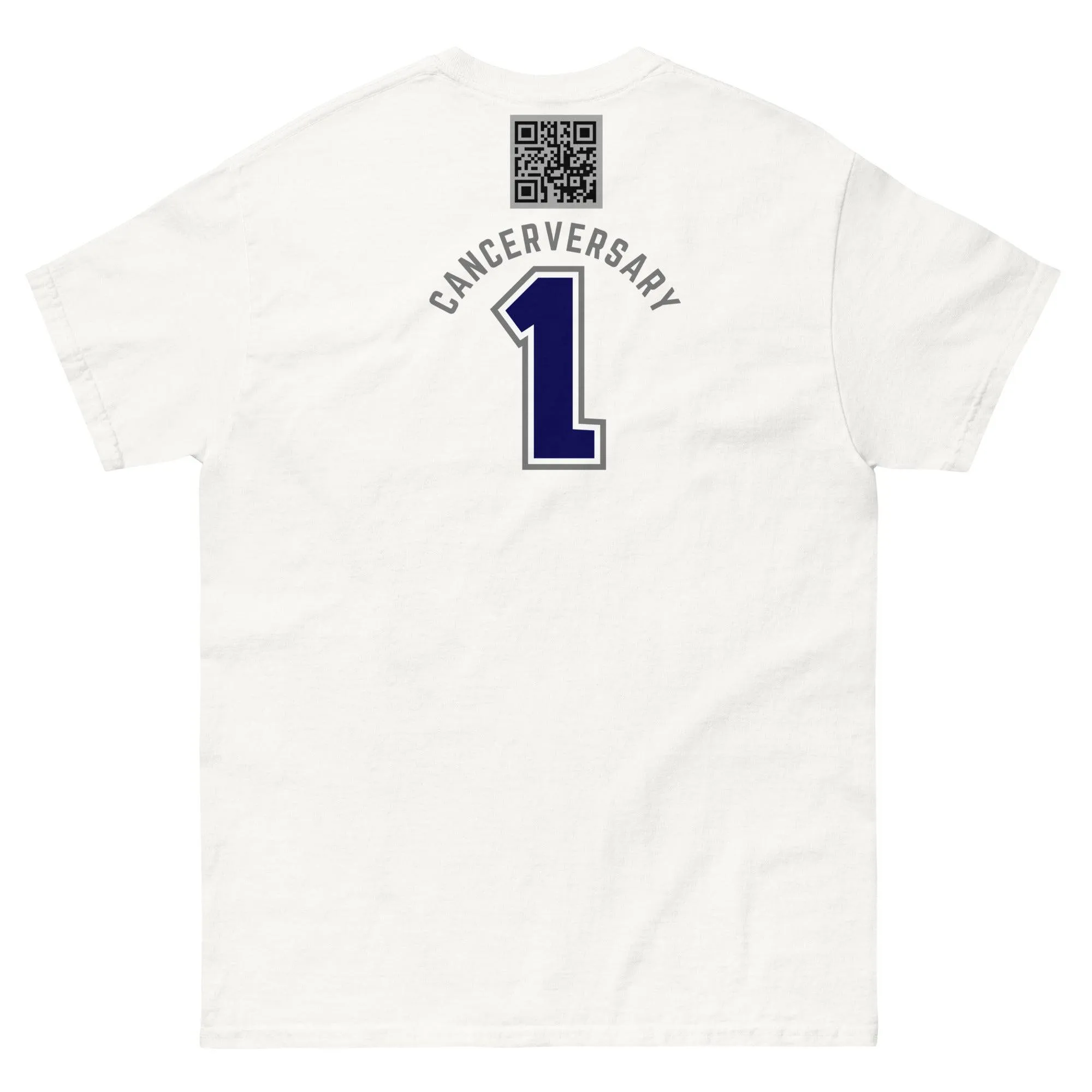 Customizable Cancer Ribbon Gray Tee