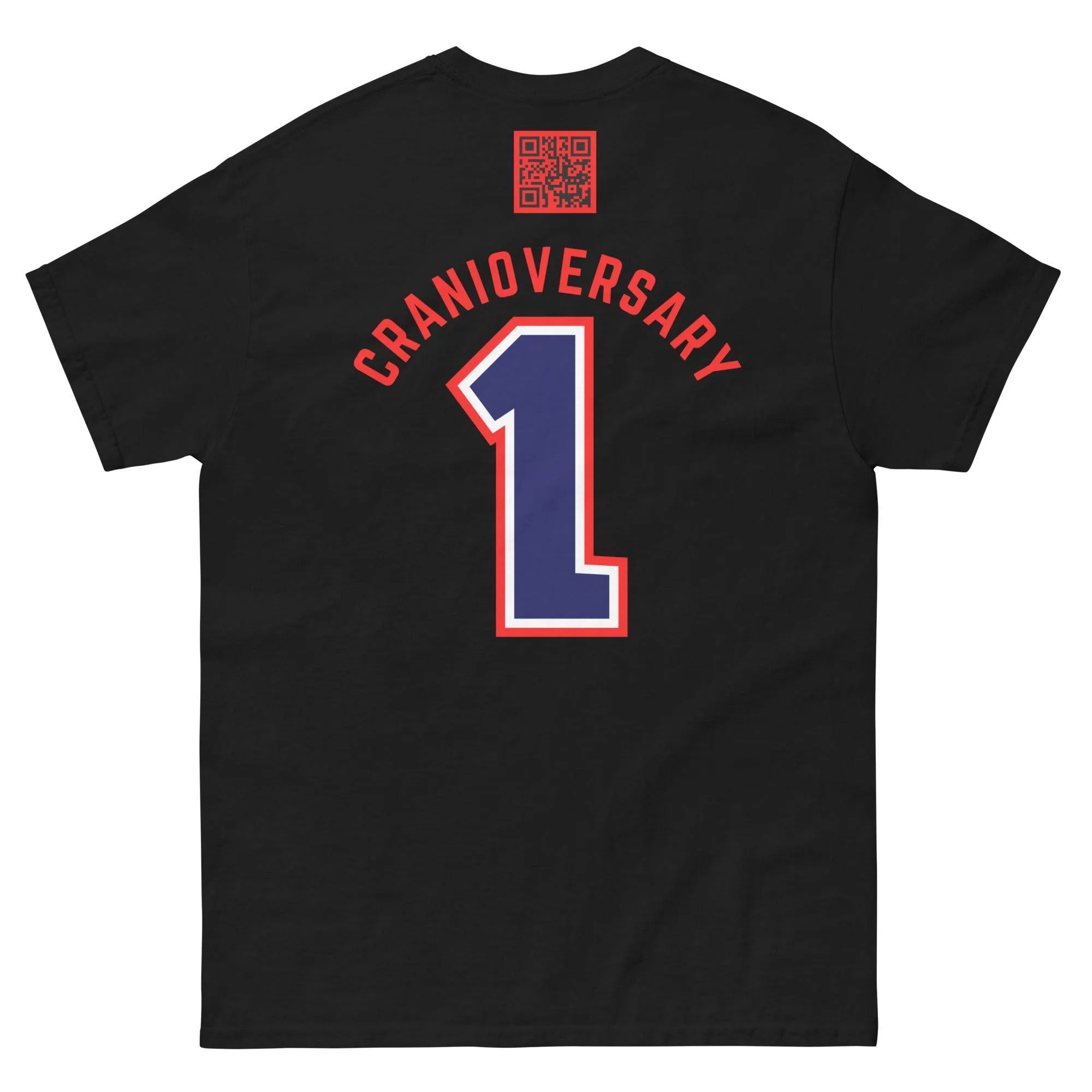 Customizable "Cranioversary" Mens or Unisex Tee