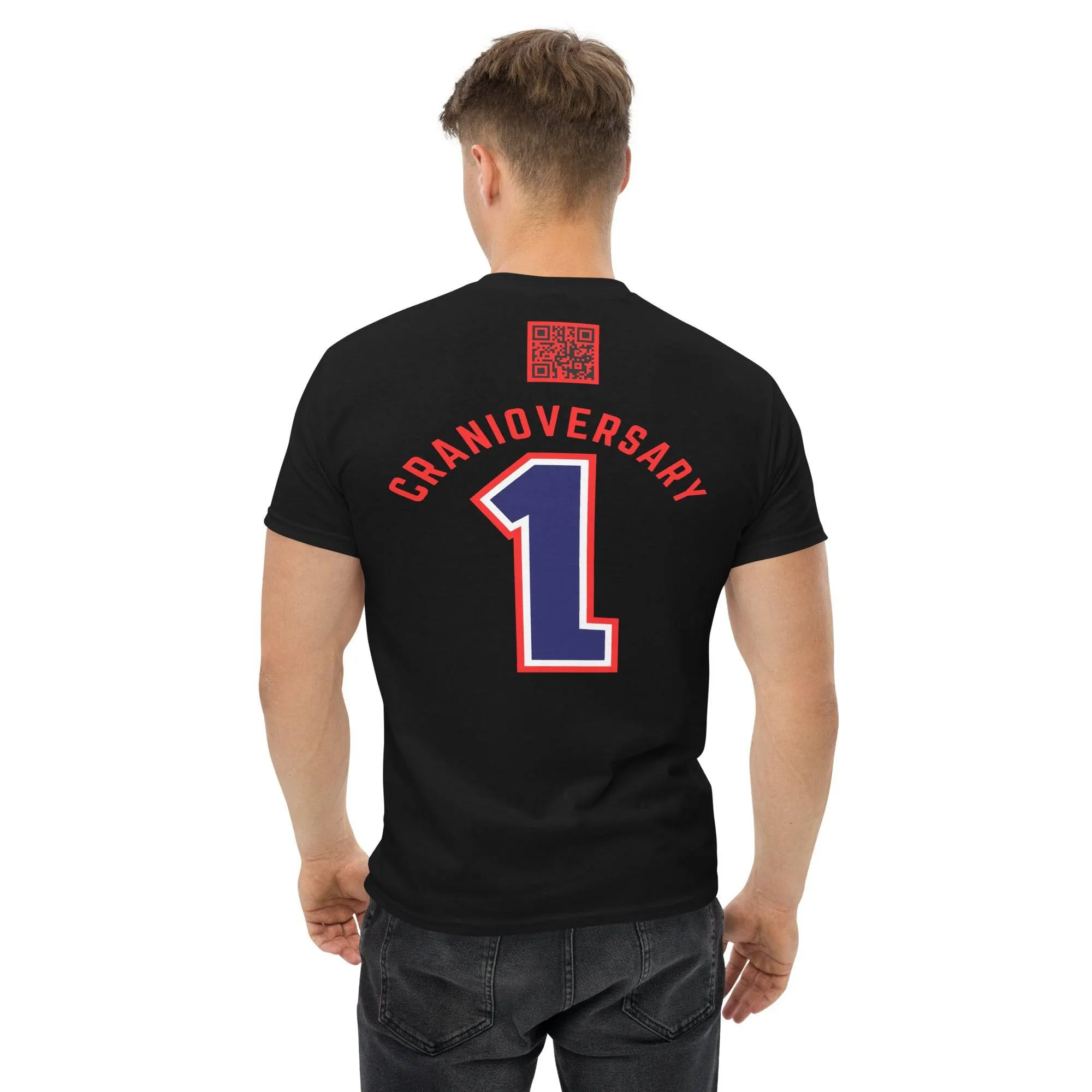 Customizable "Cranioversary" Mens or Unisex Tee