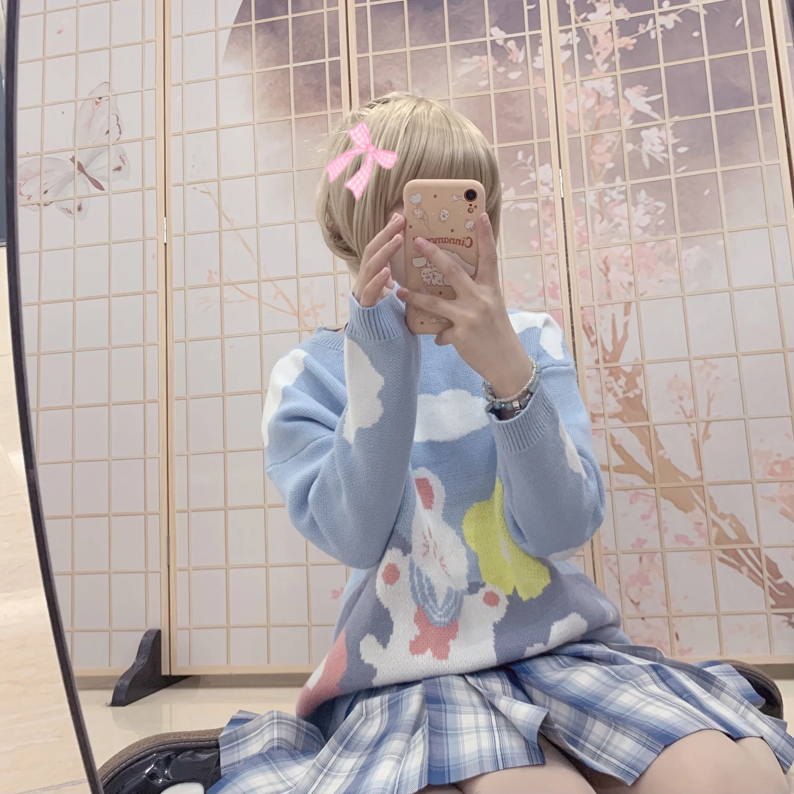 Cute loose sweater KF82270