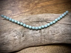 Czech Glass Fire Polished Bead Strand - Faceted Rounds - 5mm - 5”